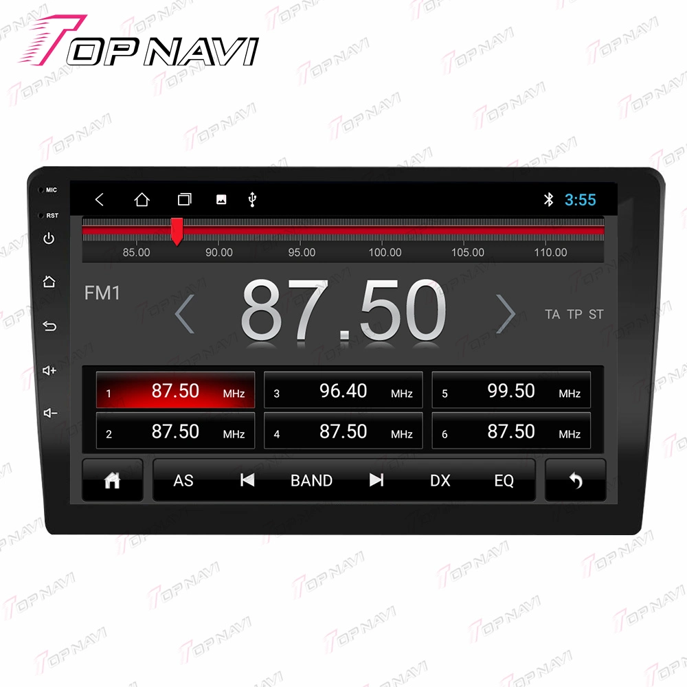Topnavi 9inch Universal Touch Screen Car Radio Bt5.0 4G DSP RDS Android Auto Carplay 2DIN GPS Navigation System