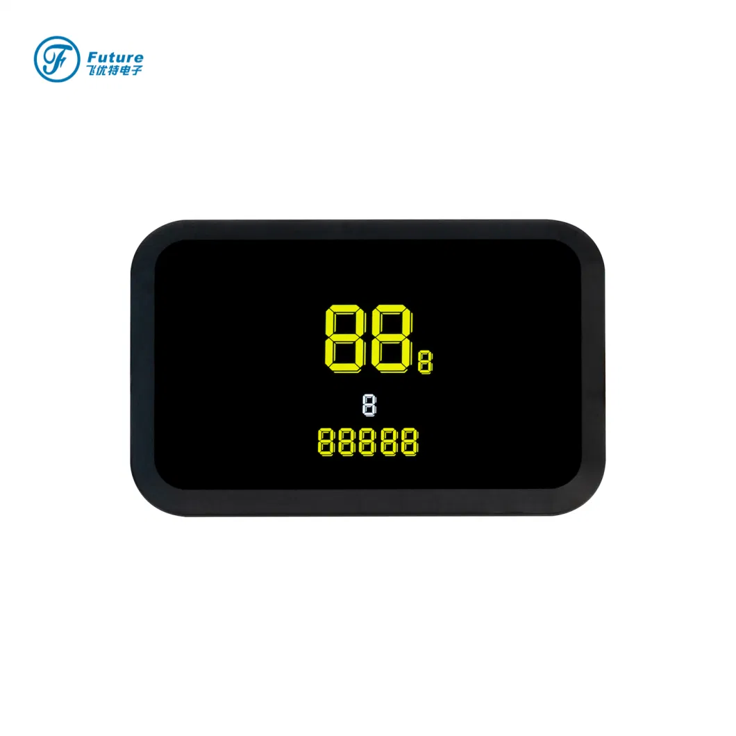 Custom Size Va LCD Display Printed Color for Car Dashboard, Diverse Style Display Digital Speedometer Clock Odometer