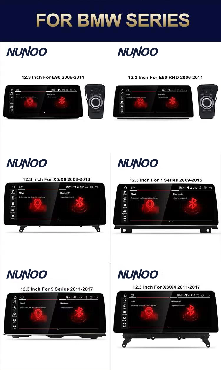 10.25&prime;&prime; 4G SIM Car Audio Stereo Navi Autoradio Radio Multimedia Screen GPS F25 Android for BMW X3 2006 2012